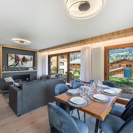 Neuf, 4 Personnes, Terrasse, 15 Min Du Centre De - Fr-1-569-96 * Megeve