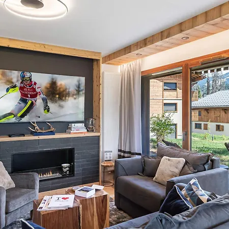 Neuf, 4 Personnes, Terrasse, 15 Min Du Centre De - Fr-1-569-96 Megève