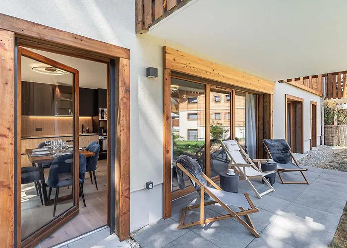 Appartement Neuf, 4 Personnes, Terrasse, 15 Min Du Centre De - Fr-1-569-96 Megève